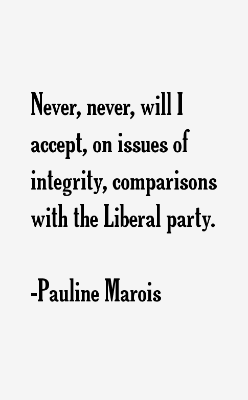 Pauline Marois Quotes