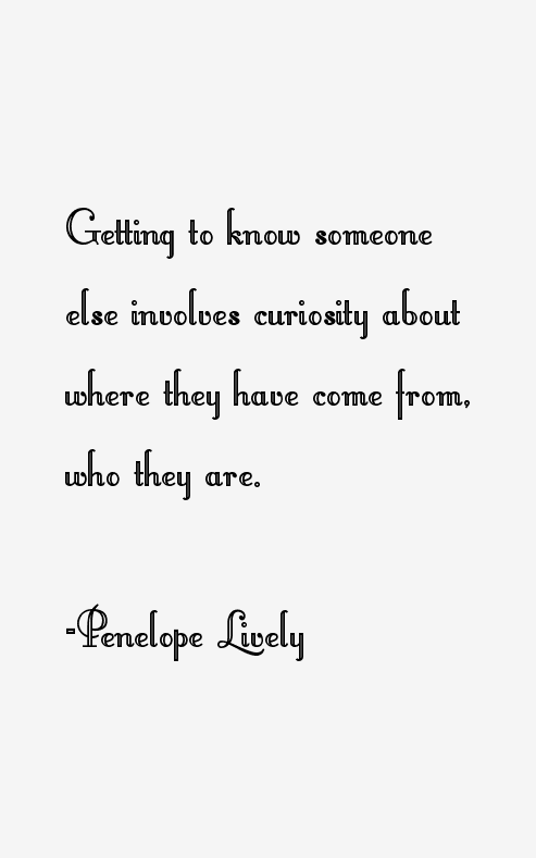 Penelope Lively Quotes