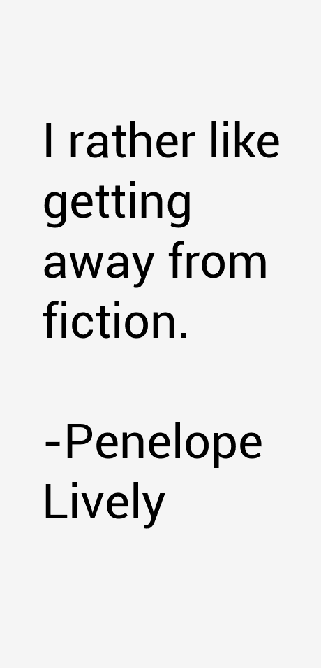 Penelope Lively Quotes