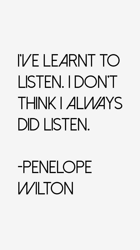 Penelope Wilton Quotes
