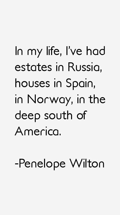 Penelope Wilton Quotes