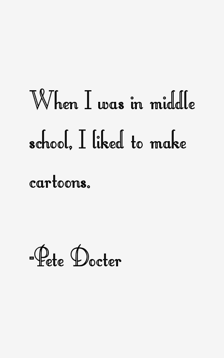 Pete Docter Quotes
