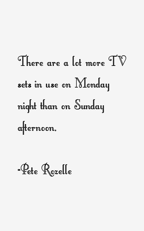 Pete Rozelle Quotes