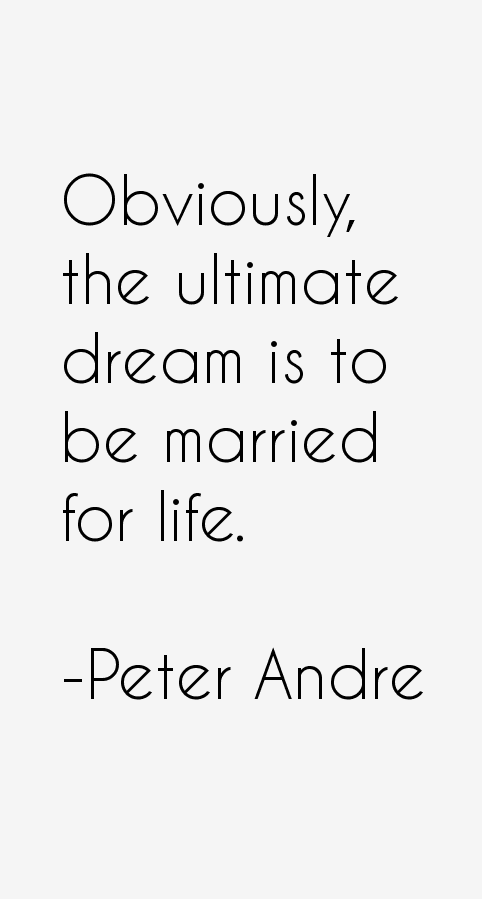 Peter Andre Quotes