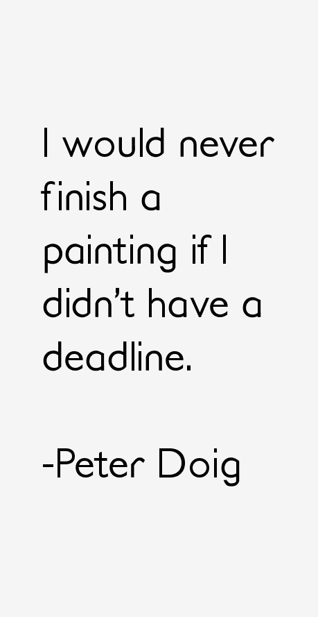 Peter Doig Quotes
