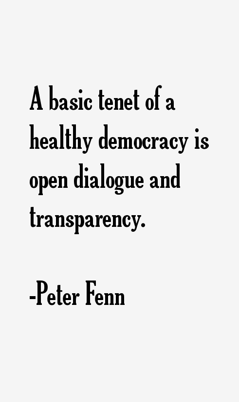Peter Fenn Quotes
