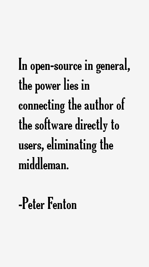 Peter Fenton Quotes