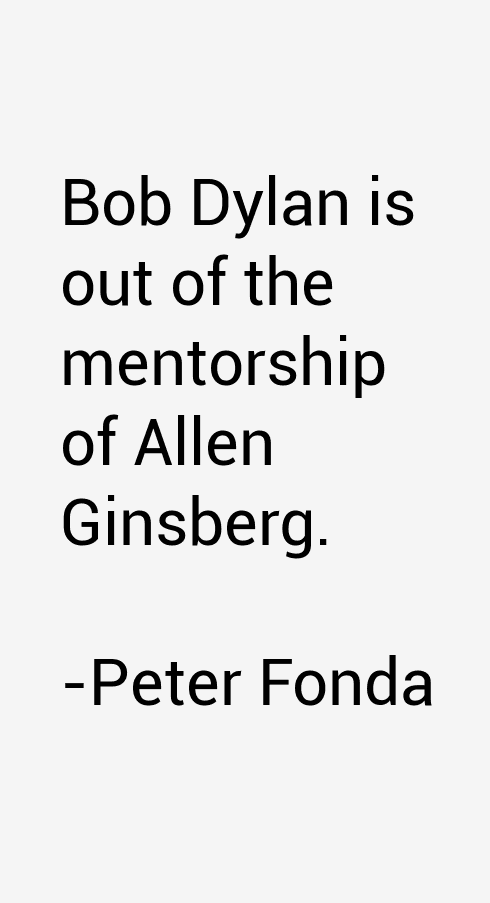 Peter Fonda Quotes