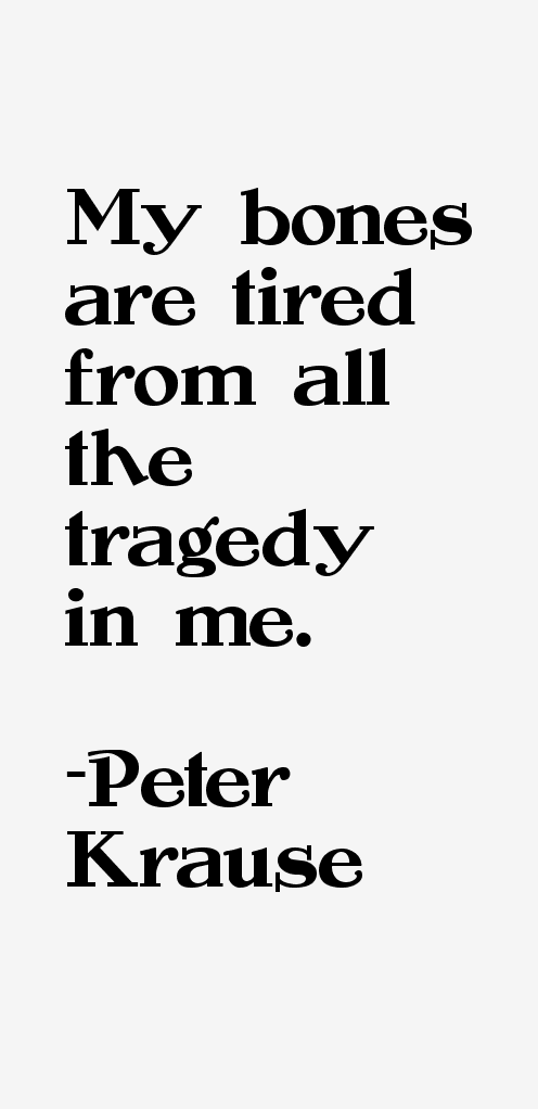 Peter Krause Quotes