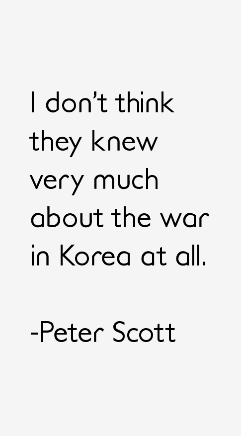Peter Scott Quotes