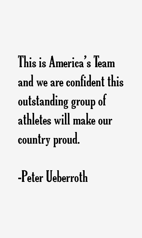 Peter Ueberroth Quotes