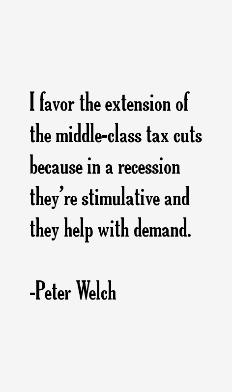 Peter Welch Quotes