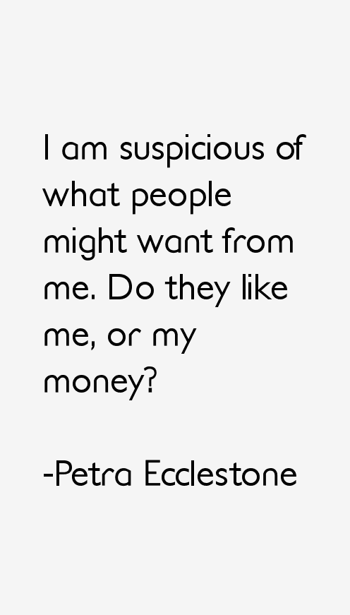 Petra Ecclestone Quotes