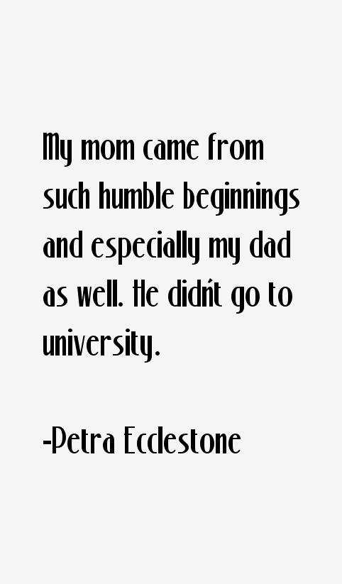 Petra Ecclestone Quotes