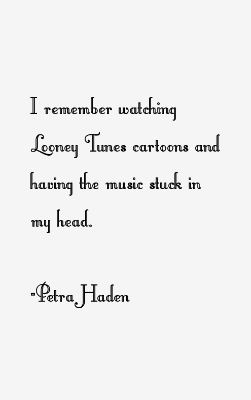 Petra Haden Quotes