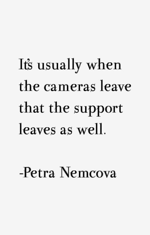 Petra Nemcova Quotes