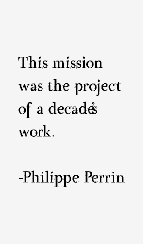 Philippe Perrin Quotes