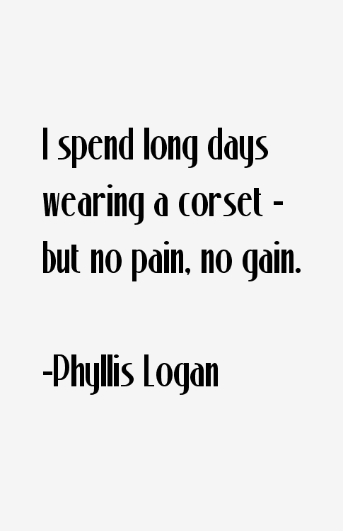 Phyllis Logan Quotes