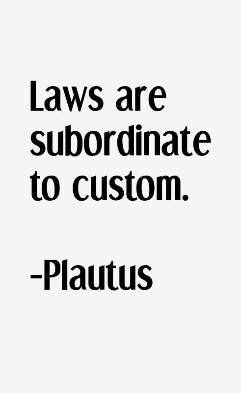 Plautus Quotes