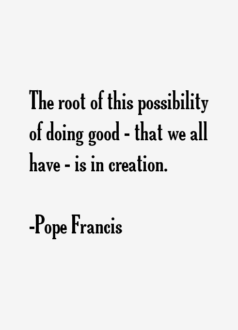 Pope Francis Quotes