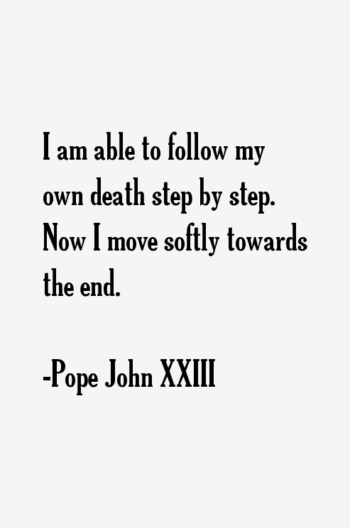 Pope John XXIII Quotes