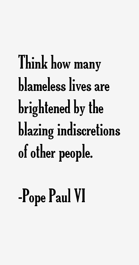 Pope Paul VI Quotes