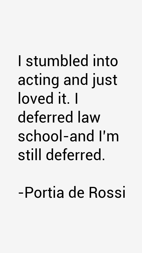 Portia de Rossi Quotes