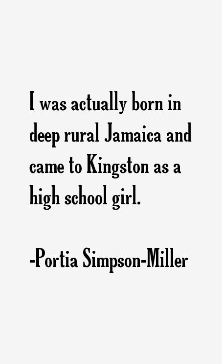 Portia Simpson-Miller Quotes