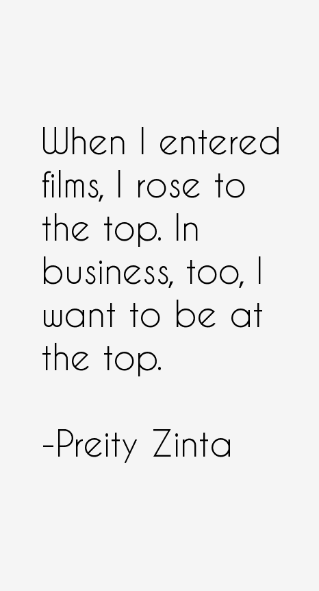 Preity Zinta Quotes