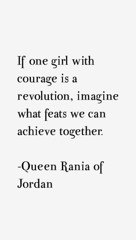 Queen Rania of Jordan Quotes