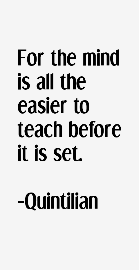 Quintilian Quotes