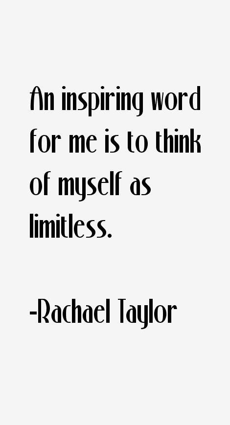 Rachael Taylor Quotes