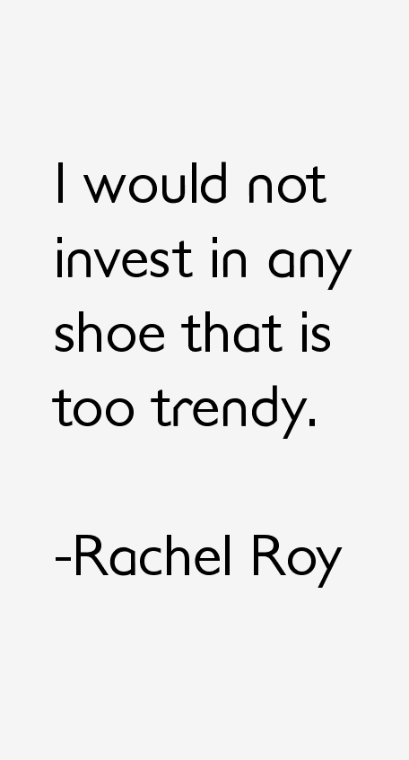 Rachel Roy Quotes