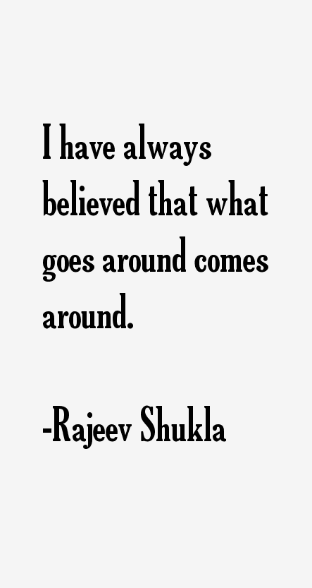 Rajeev Shukla Quotes