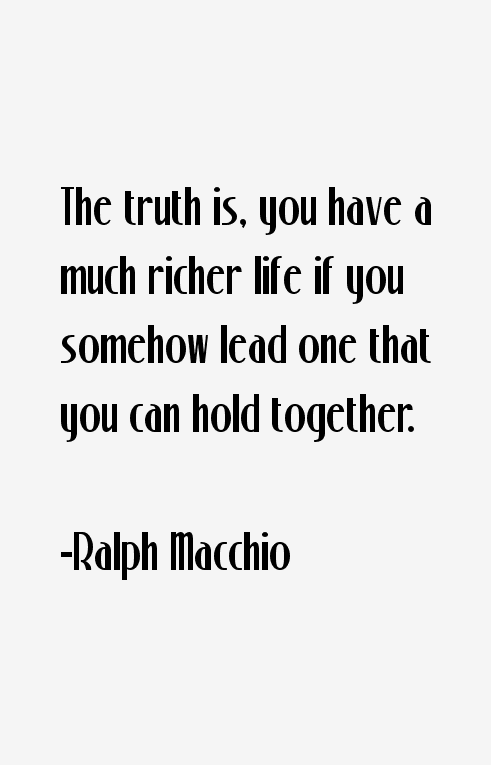 Ralph Macchio Quotes