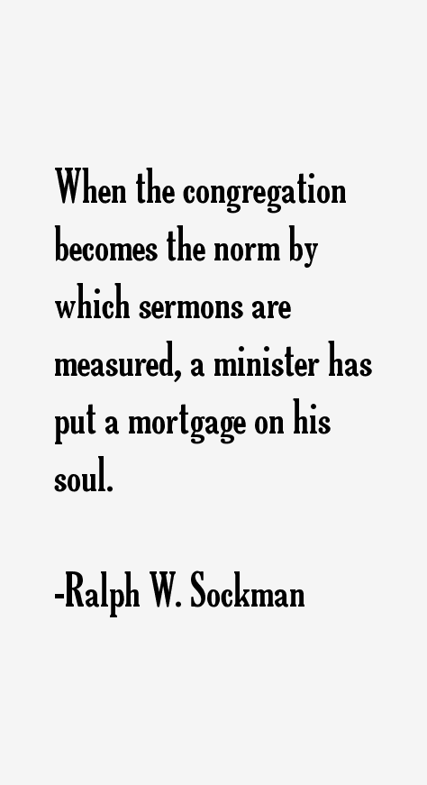 Ralph W. Sockman Quotes