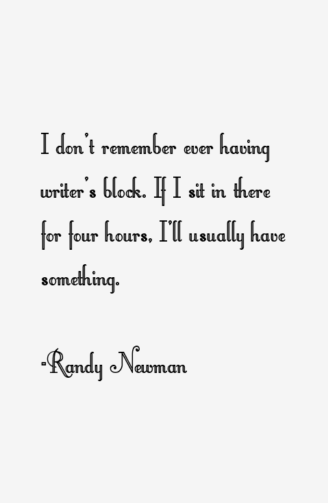 Randy Newman Quotes