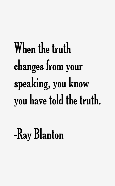 Ray Blanton Quotes
