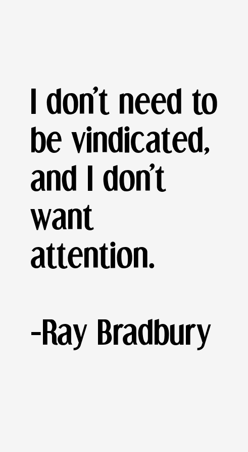 Ray Bradbury Quotes