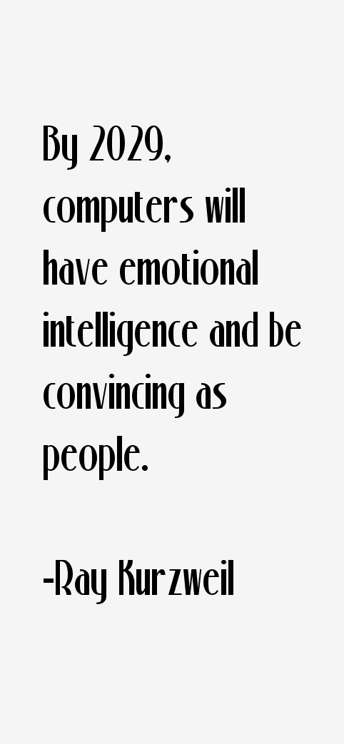 Ray Kurzweil Quotes