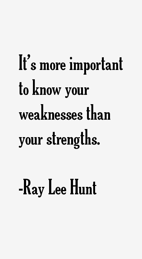 Ray Lee Hunt Quotes