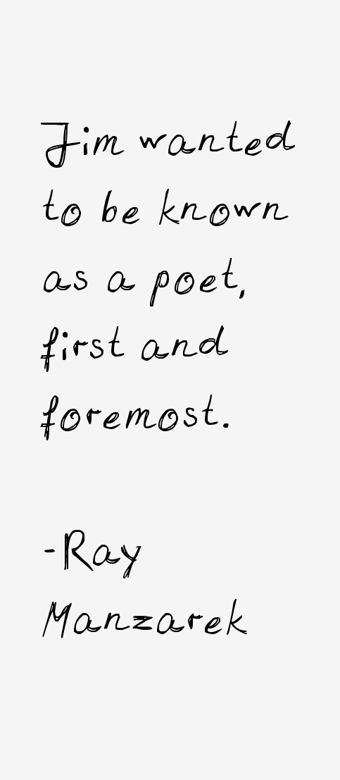 Ray Manzarek Quotes
