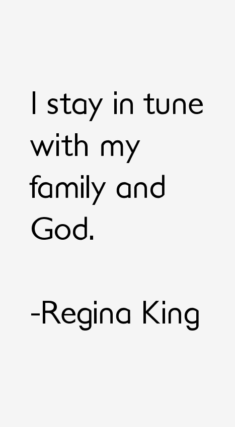 Regina King Quotes