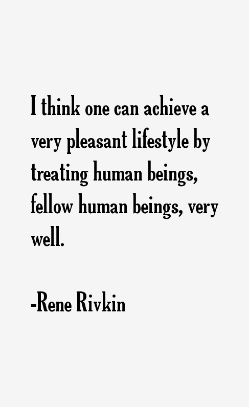 Rene Rivkin Quotes