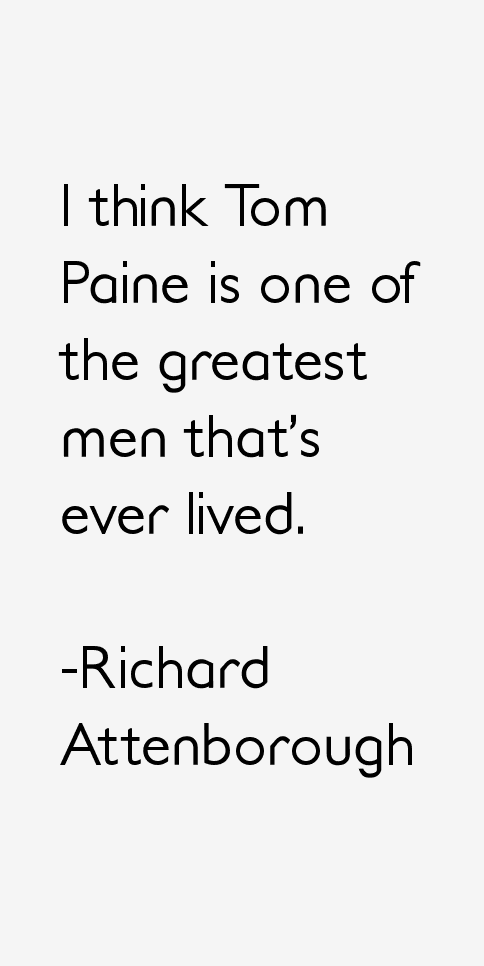 Richard Attenborough Quotes