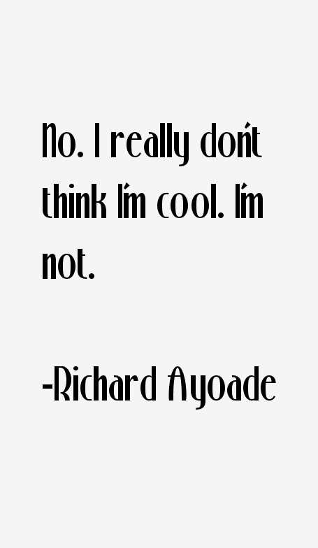 Richard Ayoade Quotes