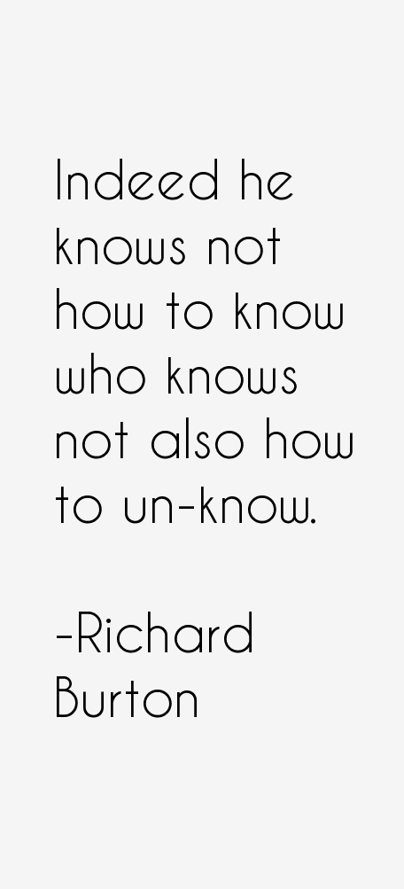 Richard Burton Quotes