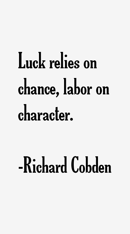 Richard Cobden Quotes