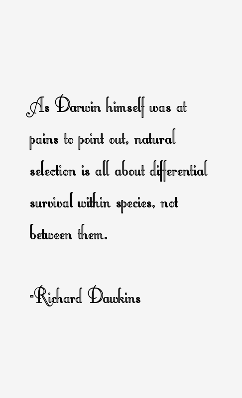 Richard Dawkins Quotes