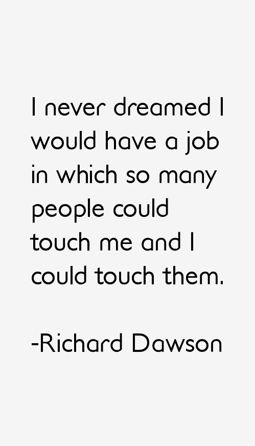 Richard Dawson Quotes